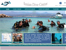 Tablet Screenshot of ioniandivecenter.com